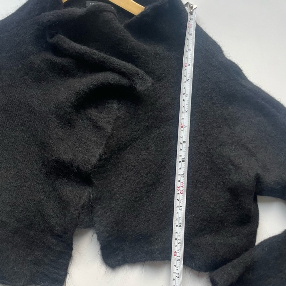 Sarah Pacini mohair Black Logo Back Made in Italy sweater - Picture 5 of 10